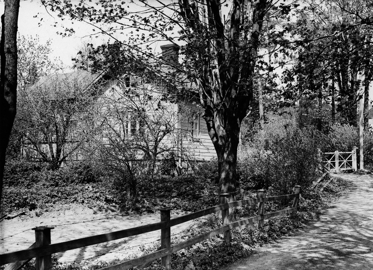 Turuntie, Huvila " 5 pennin " tullin luota, Mannerheimintie 61 - 69. Helsingin kaupunginmuseo, Grünberg, Constantin, 1938.