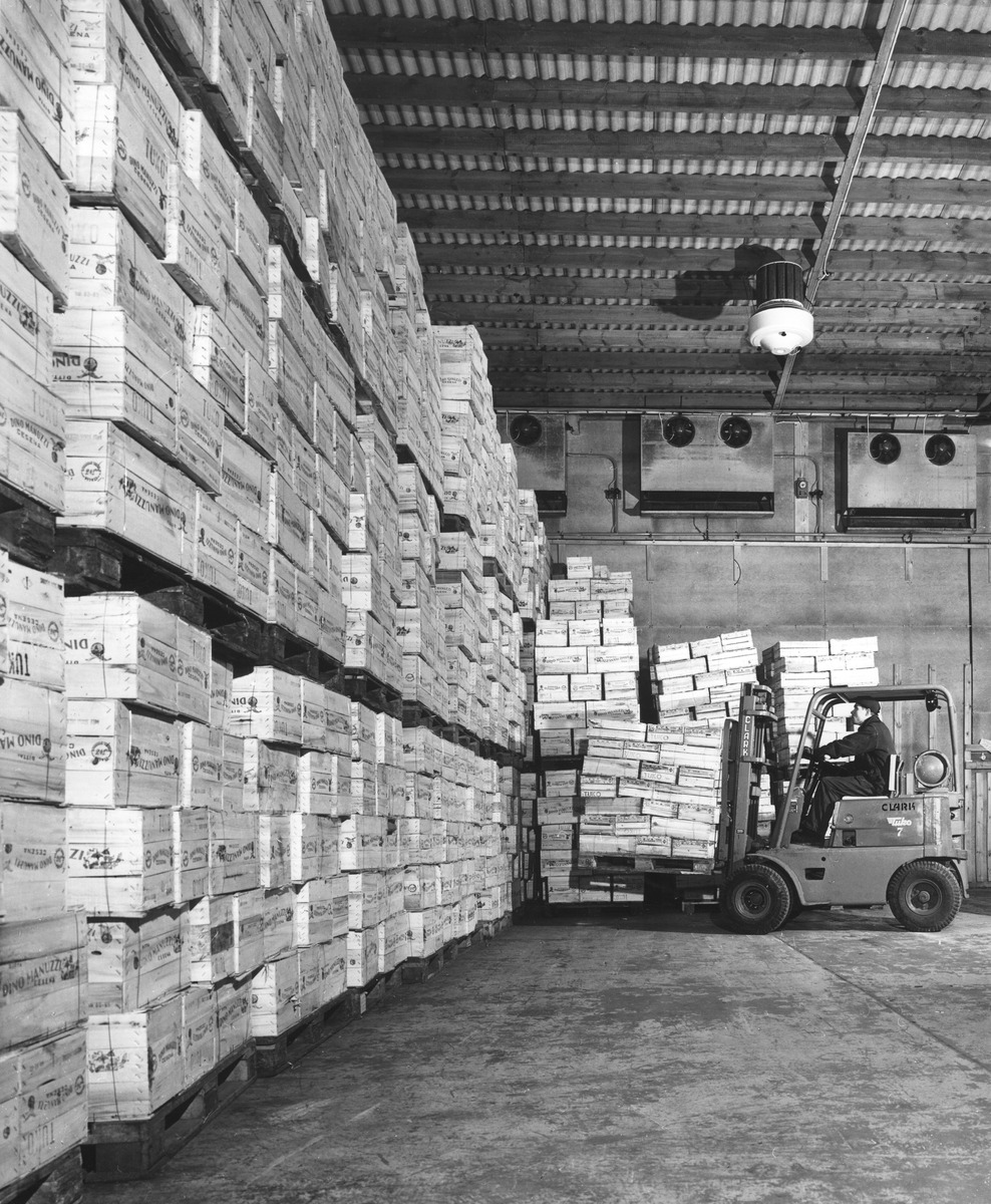 Tukon keskusvarasto, Panimokatu 1. Pietinen, valokuvaaja 1960-1969, Helsingin kaupunginmuseo.